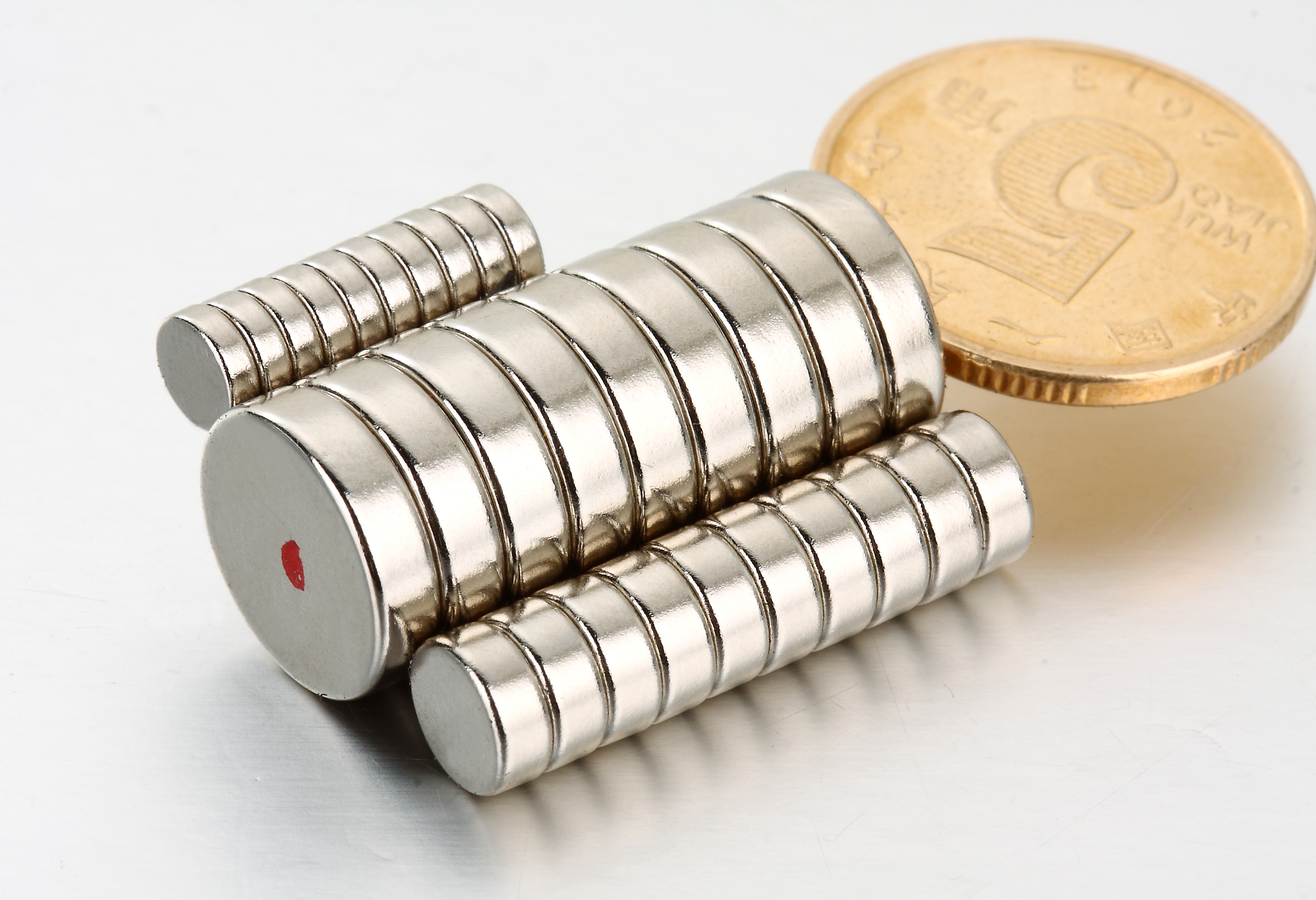 Cylinder Neodymium Magnet with Mark
