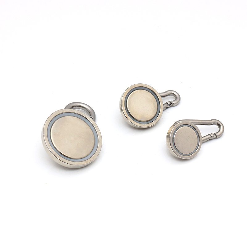 Carabiner-rotation neodymium hook magnet
