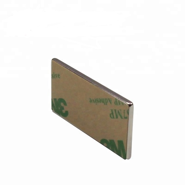3M adhesive pasted Block Magnet