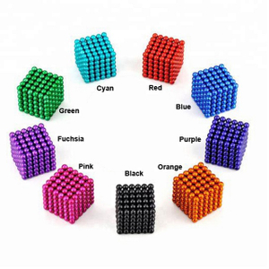 Colorful 216 Pcs D5mm Magnetic Ball