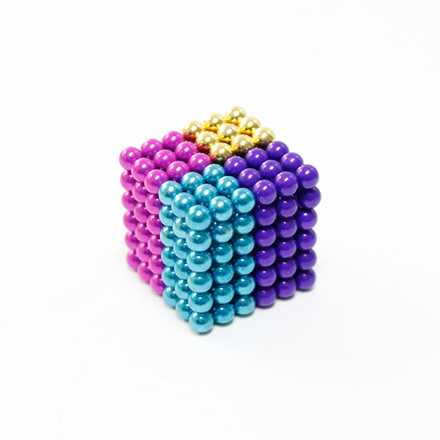 Multicolorful D5mm 216 Pcs Neocube Ball