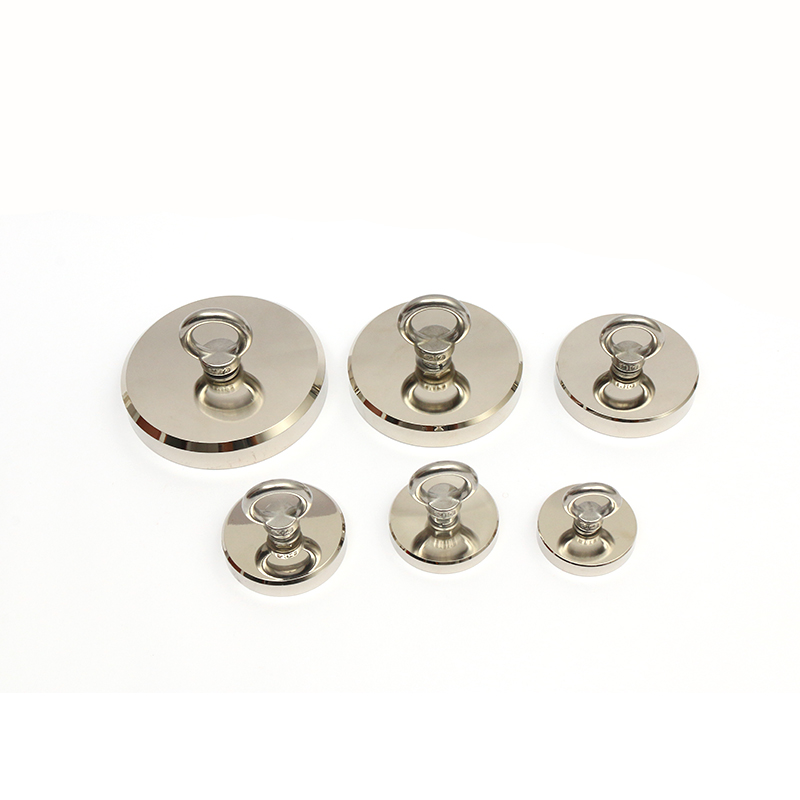 NdFeB fishing magnet with SS hook