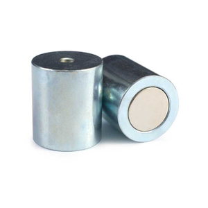 Neodymium pot magnet rod