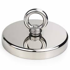 Cheap Factory supply NdFeB fishing magnet with screw SS hook in stock