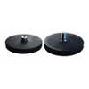Bigger Dia Rubber coating ndfeb Magnet holder With screw hole 
