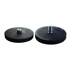 Bigger Dia Rubber coating ndfeb Magnet holder With screw hole 