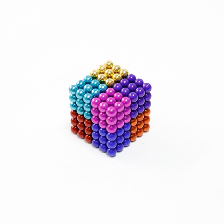 D5mm 216 Pcs Multicolorful Magnetic Ball